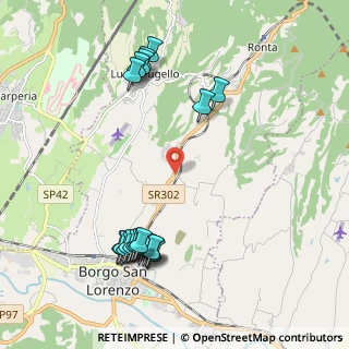 Mappa SS Brisighellese - Ravennate, 50032 Borgo San Lorenzo FI, Italia (2.442)