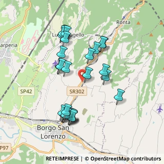 Mappa SS Brisighellese - Ravennate, 50032 Borgo San Lorenzo FI, Italia (1.91111)