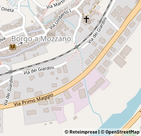 Mappa Via dei giardini, 55023 Borgo A Mozzano LU, Italia (0.16538)