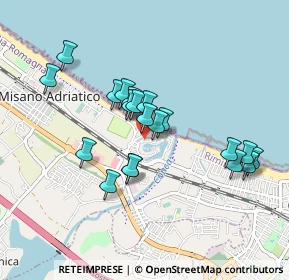 Mappa Via Calle dei Mercanti, 47843 Misano Adriatico RN, Italia (0.7955)