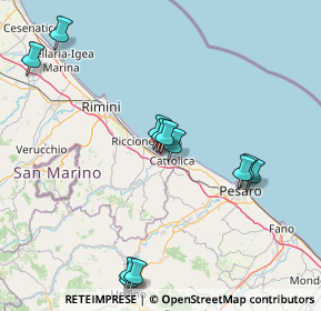 Mappa Lungo Darsena, 47843 Misano Adriatico RN, Italia (16.84917)