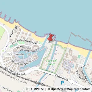 Mappa Via O. Nelson, 18, 47843 Misano Adriatico, Rimini (Emilia Romagna)