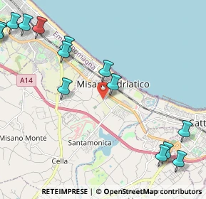 Mappa Via del Convento, 47843 Misano Adriatico RN, Italia (3.02214)