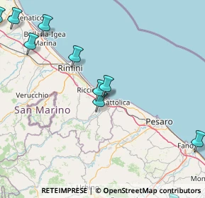 Mappa Via del Convento, 47843 Misano Adriatico RN, Italia (24.41)