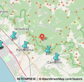 Mappa Piazza Don Innocenzo Lazzeri, 55040 Stazzema LU, Italia (7.28091)