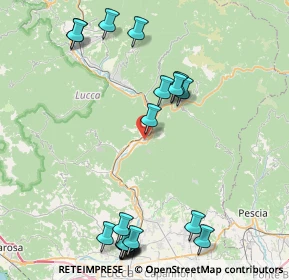 Mappa LOC SOCCIGLIA, 55023 Borgo a Mozzano LU, Italia (10.616)