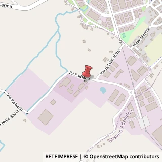 Mappa Via Raibano, 32, 47853 Coriano, Rimini (Emilia Romagna)