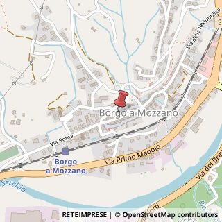Mappa Piazza Giuseppe Garibaldi, 8, 55023 Borgo a Mozzano, Lucca (Toscana)