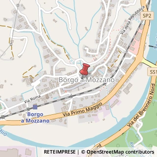 Mappa Via umberto i 70, 55023 Borgo a Mozzano, Lucca (Toscana)