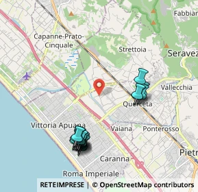 Mappa Via Olmi, 55047 Seravezza LU, Italia (2.18)
