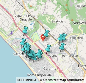 Mappa Via Olmi, 55047 Seravezza LU, Italia (1.849)