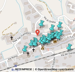 Mappa Via S. Francesco, 55023 Borgo a Mozzano LU, Italia (0.10769)