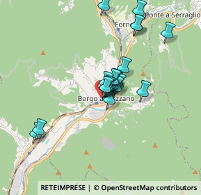 Mappa Via S. Francesco, 55023 Borgo a Mozzano LU, Italia (1.3995)