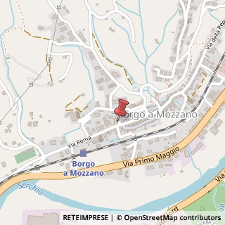 Mappa Via Umberto I, 4, 55023 Borgo a Mozzano, Lucca (Toscana)