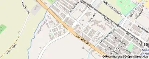 Mappa Misano Adriatico