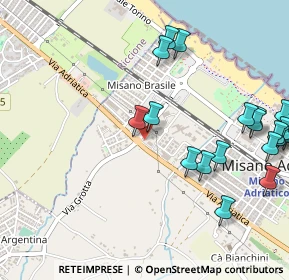 Mappa Via del Mare, 47843 Rimini RN, Italia (0.673)