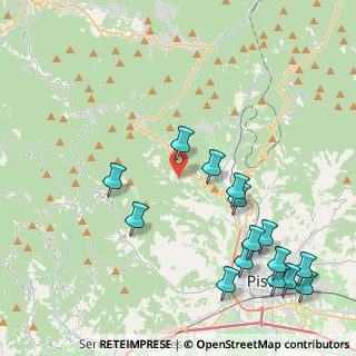 Mappa Via Nuova di Campiglio, 51100 Pistoia PT, Italia (5.22067)