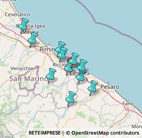 Mappa Via Liguria, 47843 Misano Adriatico RN, Italia (11.05636)