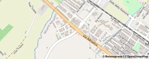 Mappa Riccione