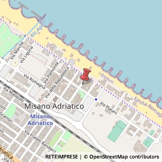 Mappa Via Gabriele D'Annunzio, 7, 47843 Misano Adriatico, Rimini (Emilia Romagna)