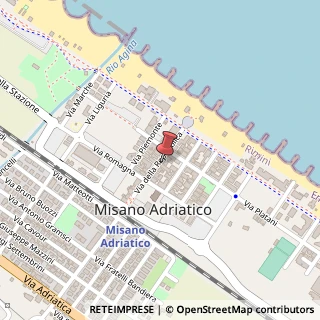 Mappa Via della Repubblica, 25, 47843 Misano Adriatico, Rimini (Emilia Romagna)