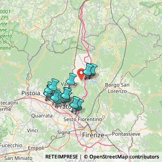 Mappa Via Panzano, 50031 Barberino di Mugello FI, Italia (12.12563)