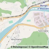 地図 Borgo a Mozzano