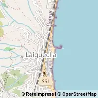 Kaart Laigueglia