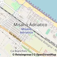 Hartă Misano Adriatico