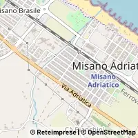 Mapa Misano Adriatico