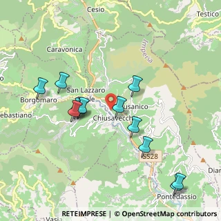 Mappa Via Lucinasco, 18027 Chiusavecchia IM, Italia (2.03333)
