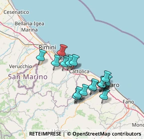Mappa SS 16, 47843 Misano Adriatico RN, Italia (12.69053)