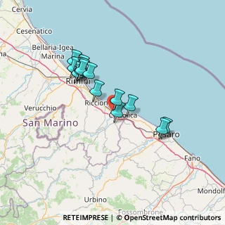 Mappa SS 16, 47843 Misano Adriatico RN, Italia (12.354)