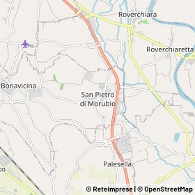 Mappa San Pietro di Morubio