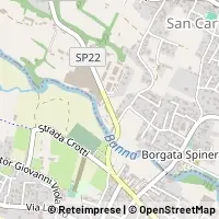 Map San Carlo Canavese