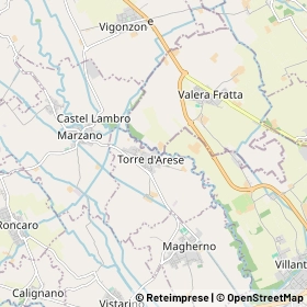 Mappa Torre d'Arese