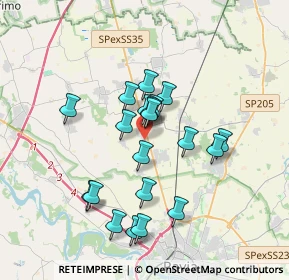 Mappa Via Emilio Gino Segre', 27012 Certosa di Pavia PV, Italia (3.085)