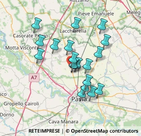 Mappa Via Emilio Gino Segre', 27012 Certosa di Pavia PV, Italia (5.87368)