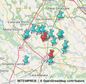 Mappa Via Emilio Gino Segre', 27012 Certosa di Pavia PV, Italia (5.60765)
