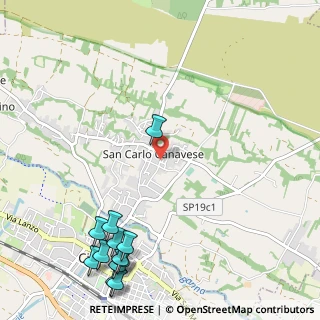 Mappa Via Rossini, 10070 San Carlo Canavese TO, Italia (1.54333)