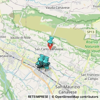 Mappa Via Rossini, 10070 San Carlo Canavese TO, Italia (1.66)