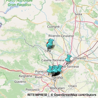 Mappa Via Rossini, 10070 San Carlo Canavese TO, Italia (16.342)