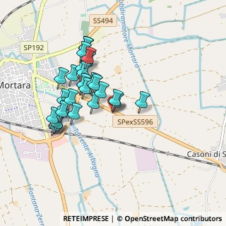 Mappa Strada Provinciale ex Strada Statale 596 dei Cairoli, 27036 Mortara PV, Italia (0.83448)