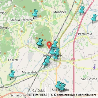 Mappa Via Montericco, 35043 Monselice PD, Italia (2.382)