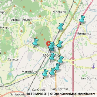 Mappa Via Montericco, 35043 Monselice PD, Italia (1.70727)