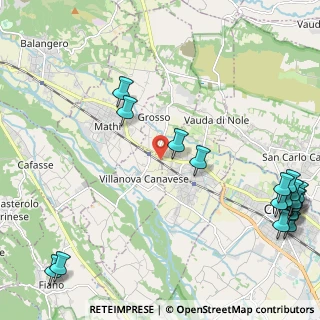Mappa Viale Torino, 10070 Villanova Canavese TO, Italia (3.25474)