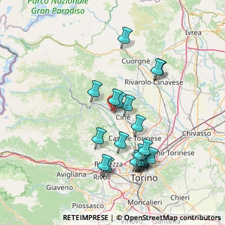 Mappa Viale Torino, 10070 Villanova Canavese TO, Italia (14.7825)