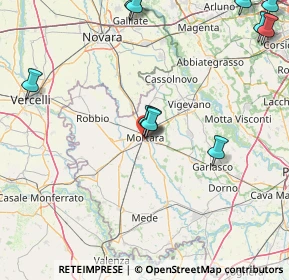 Mappa Via 8 Marzo, 27036 Mortara PV, Italia (22.45167)