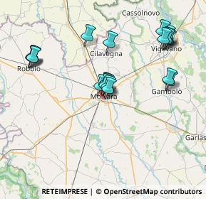 Mappa Via 8 Marzo, 27036 Mortara PV, Italia (7.8685)