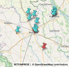 Mappa Strada Statale della Lomellina, 27036 Mortara PV, Italia (7.245)